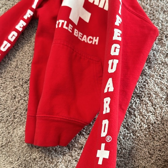 Lifeguard hoodie Myrtle beach size 7/8 never worn 🙄 - Picture 4 of 4